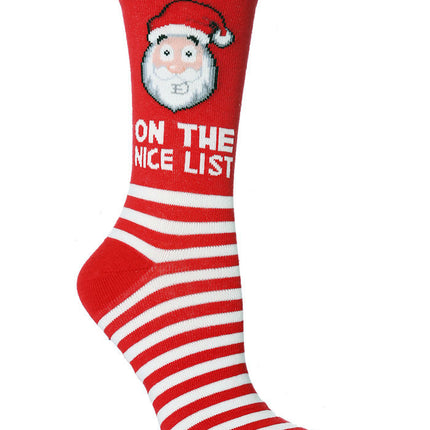 Christmas Holiday Xmas Socks Holiday Crew Christmas Socks Novelty Funny Colorful Socks for Women Men