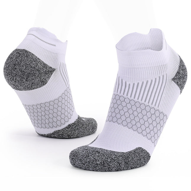 Casual Ankle Socks Men's and Women's Thin Sports Running Low Heel No Show Socks