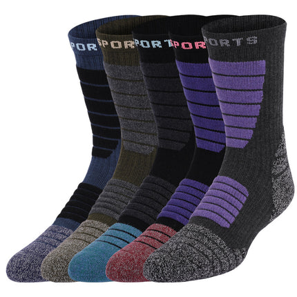 Wool Socks for Men and Women Warm Thermal Wool Socks For Hiking, Crew Style, Moisture Wicking