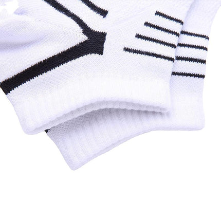 Casual Ankle Socks Men's and Women's Thin Sports Running Low Heel No Show Socks-A