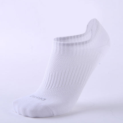 Casual Ankle Socks Men's and Women's Thin Sports Running Low Heel No Show Socks-A