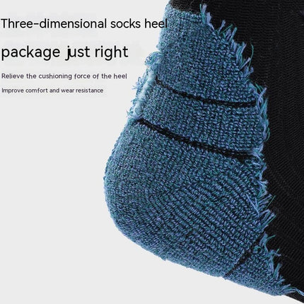 Wool Socks for Men and Women Warm Thermal Wool Socks For Hiking, Crew Style, Moisture Wicking-A