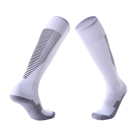 Crew Full Cushion Athletic Running Socks with Moisture Wicking Mid-Calf Casual Socks