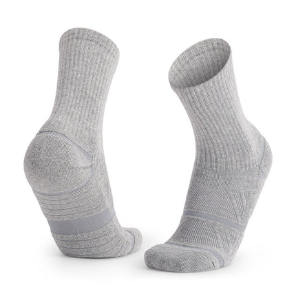 Men's And Women's Thickened Casual Mid-calf Socks Training Sports Socks Compression Crew Work Socks