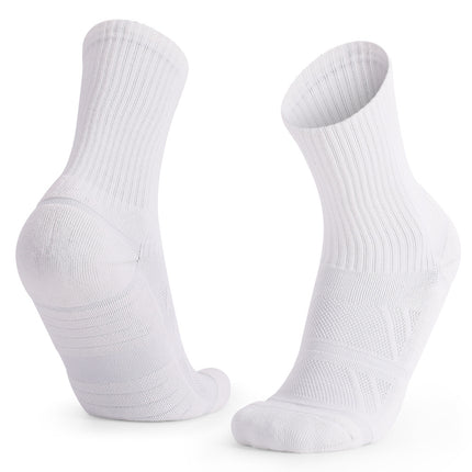 Men's And Women's Thickened Casual Mid-calf Socks Training Sports Socks Compression Crew Work Socks