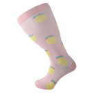 240n Fat Pink Pineapple Pressure Socks