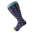 240n Fat Colored Dot Pressure Socks