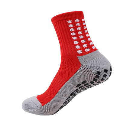 Non-slip Dotted Sports Socks - Men's Women's Grip Soccer Blue Ball Yoga Gym Non-Slip Training Socks