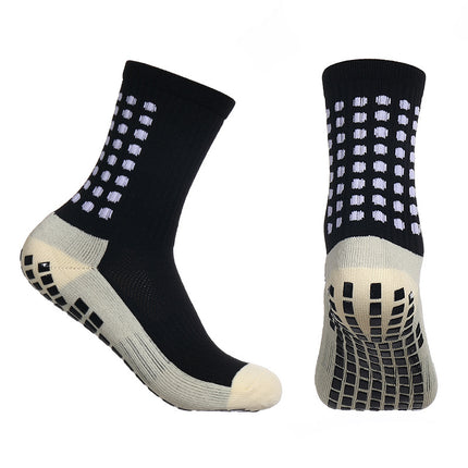 Non-slip Dotted Sports Socks - Men's Women's Grip Soccer Blue Ball Yoga Gym Non-Slip Training Socks