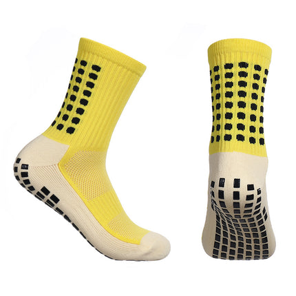 Non-slip Dotted Sports Socks - Men's Women's Grip Soccer Blue Ball Yoga Gym Non-Slip Training Socks