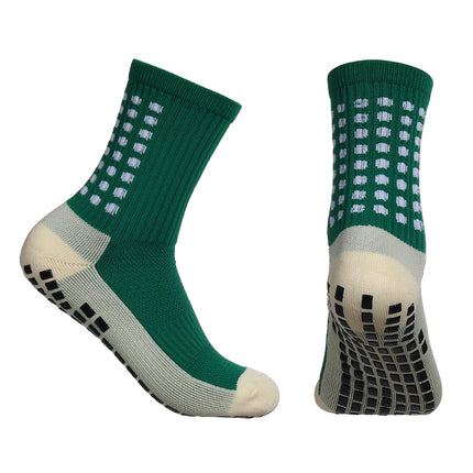 Non-slip Dotted Sports Socks - Men's Women's Grip Soccer Blue Ball Yoga Gym Non-Slip Training Socks