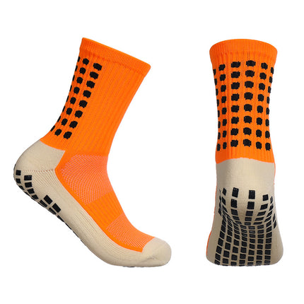 Non-slip Dotted Sports Socks - Men's Women's Grip Soccer Blue Ball Yoga Gym Non-Slip Training Socks