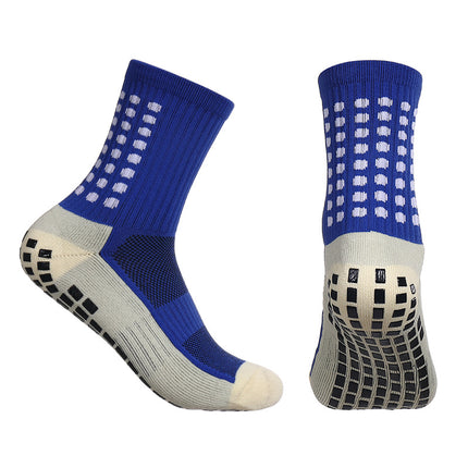 Non-slip Dotted Sports Socks - Men's Women's Grip Soccer Blue Ball Yoga Gym Non-Slip Training Socks