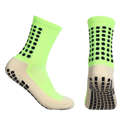 Non-slip Dotted Sports Socks - Men's Women's Grip Soccer Blue Ball Yoga Gym Non-Slip Training Socks