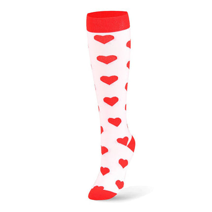 Compression Socks for Men & Women Non-Slip Long Tube Ideal for Running,Nursing,Circulation