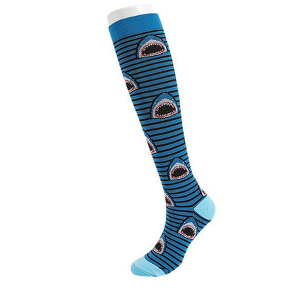 Compression Socks for Men & Women Non-Slip Long Tube Ideal for Running,Nursing,Circulation  1