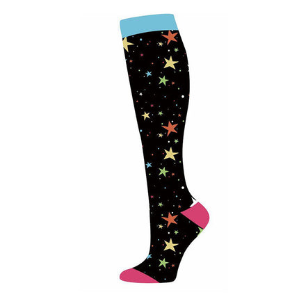 Compression Socks for Men & Women Non-Slip Long Tube Ideal for Running,Nursing,Circulation  2