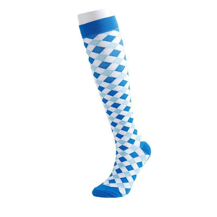 Compression Socks for Men & Women Non-Slip Long Tube Ideal for Running,Nursing,Circulation  3