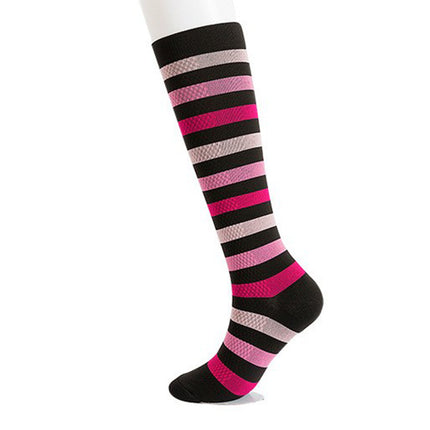 Compression Socks for Men & Women Non-Slip Long Tube Ideal for Running,Nursing,Circulation  2