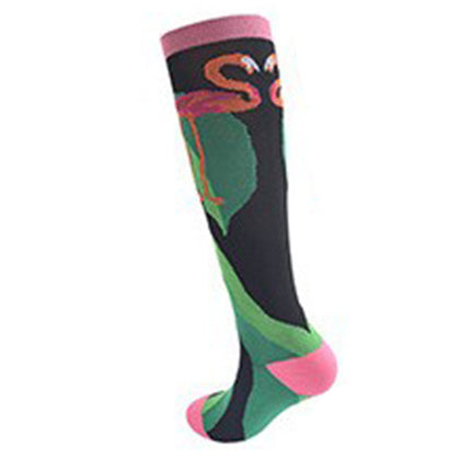 Compression Socks for Men & Women Non-Slip Long Tube Ideal for Running,Nursing,Circulation  2