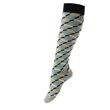 Compression Socks for Men & Women Non-Slip Long Tube Ideal for Running,Nursing,Circulation