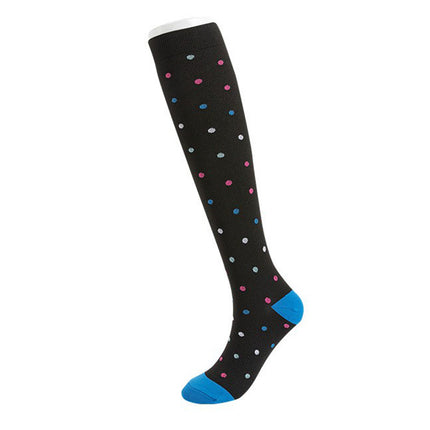 Compression Socks for Men & Women Non-Slip Long Tube Ideal for Running,Nursing,Circulation  2