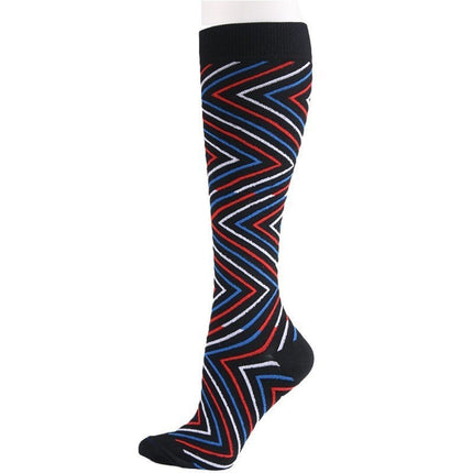 Compression Socks for Men & Women Non-Slip Long Tube Ideal for Running,Nursing,Circulation  1