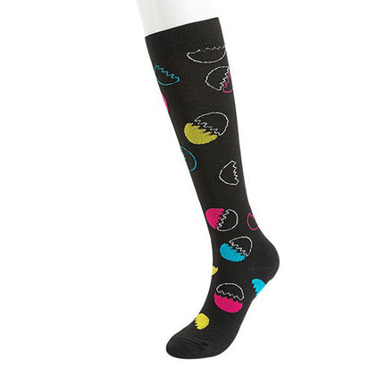 Compression Socks for Men & Women Non-Slip Long Tube Ideal for Running,Nursing,Circulation  1