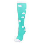 Light green white dots