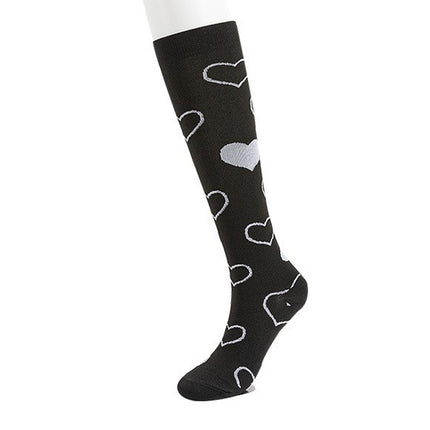 Compression Socks for Men & Women Non-Slip Long Tube Ideal for Running,Nursing,Circulation  1