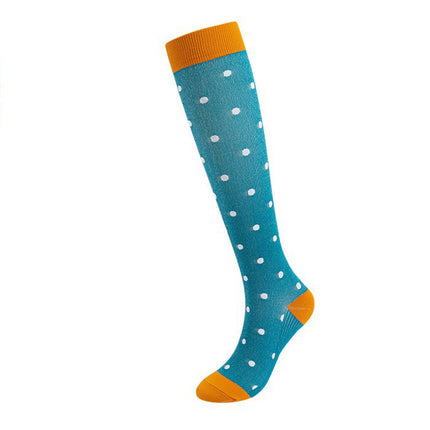 Compression Socks for Men & Women Non-Slip Long Tube Ideal for Running,Nursing,Circulation  2