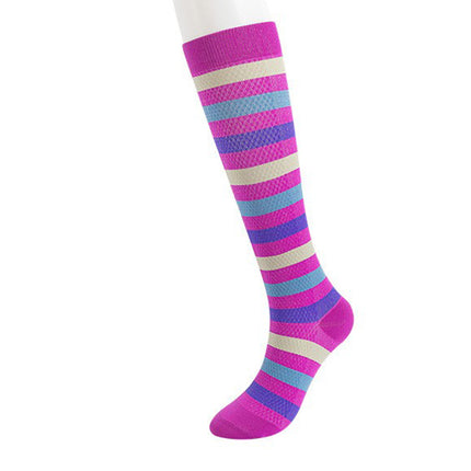 Compression Socks for Men & Women Non-Slip Long Tube Ideal for Running,Nursing,Circulation  2