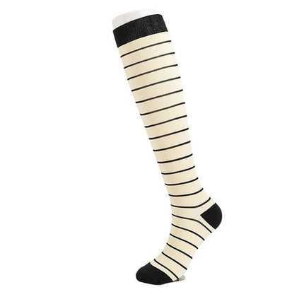 Compression Socks for Men & Women Non-Slip Long Tube Ideal for Running,Nursing,Circulation  2