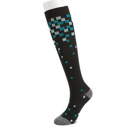 Compression Socks for Men & Women Non-Slip Long Tube Ideal for Running,Nursing,Circulation