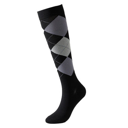 Compression Socks for Men & Women Non-Slip Long Tube Ideal for Running,Nursing,Circulation  1