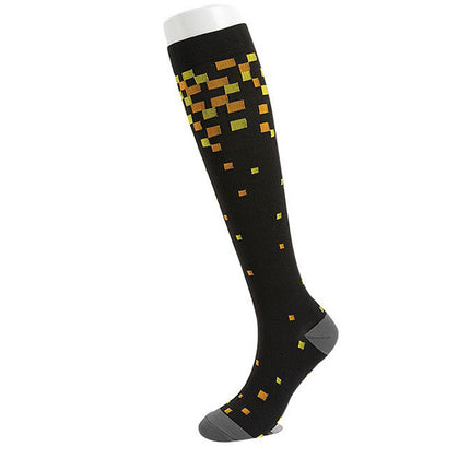 Compression Socks for Men & Women Non-Slip Long Tube Ideal for Running,Nursing,Circulation