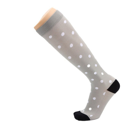 Compression Socks for Men & Women Non-Slip Long Tube Ideal for Running,Nursing,Circulation  1