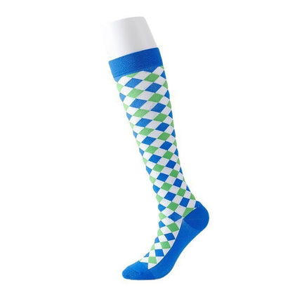 Compression Socks for Men & Women Non-Slip Long Tube Ideal for Running,Nursing,Circulation  2