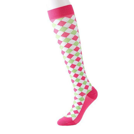 Compression Socks for Men & Women Non-Slip Long Tube Ideal for Running,Nursing,Circulation  1