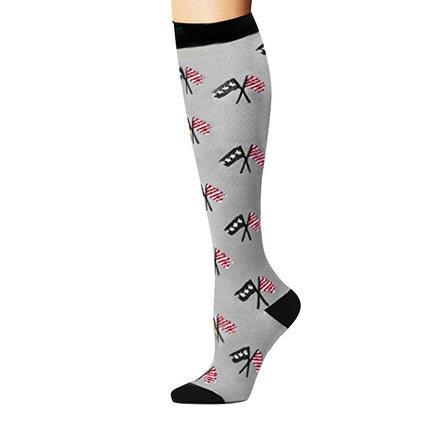 Compression Socks for Men & Women Non-Slip Long Tube Ideal for Running,Nursing,Circulation  1