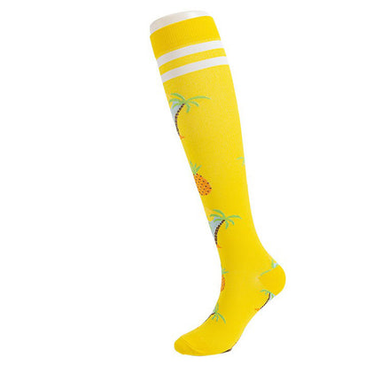 Compression Socks for Men & Women Non-Slip Long Tube Ideal for Running,Nursing,Circulation  1