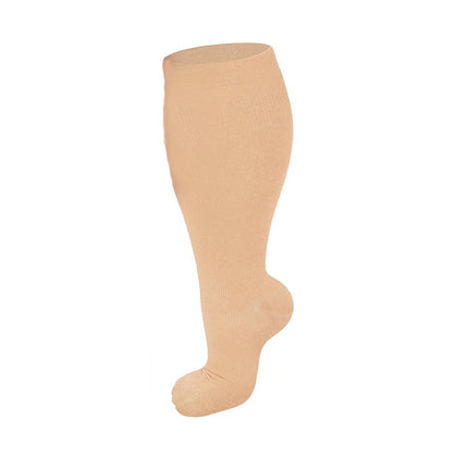 Plus Size Compression Socks for Women Stockings Wide Calf Cute Compression Knee High Support Socks