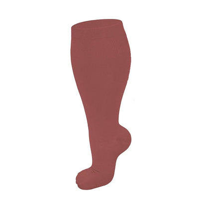 Plus Size Compression Socks for Women Stockings Wide Calf Cute Compression Knee High Support Socks