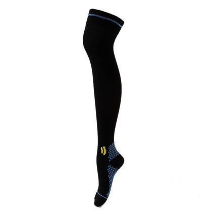 Men's and Women's Extended Over-the-Knee Compression Socks  - Suitable for Running, Traveling