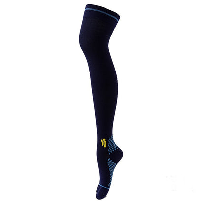 Men's and Women's Extended Over-the-Knee Compression Socks  - Suitable for Running, Traveling