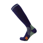 Pea sock navy green