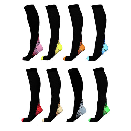 Men's and Women's Compression Socks Gradient Compression Sports Socks Running Care Shin Sprains