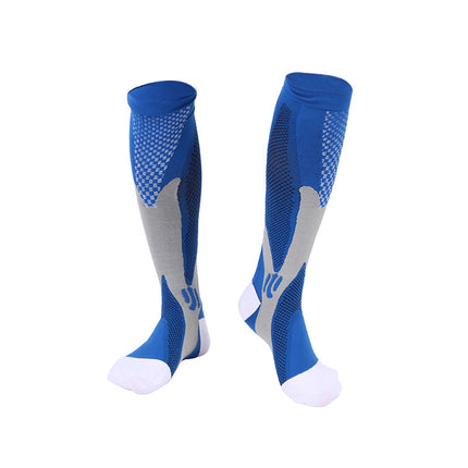 Plus Size Compression Socks Fatty Magic Compression Socks Men's and Women's Cycling Fitness Socks