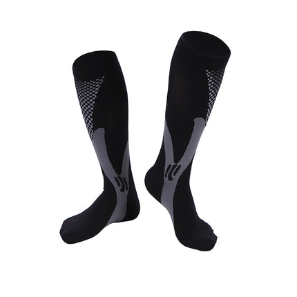 Plus Size Compression Socks Fatty Magic Compression Socks Men's and Women's Cycling Fitness Socks