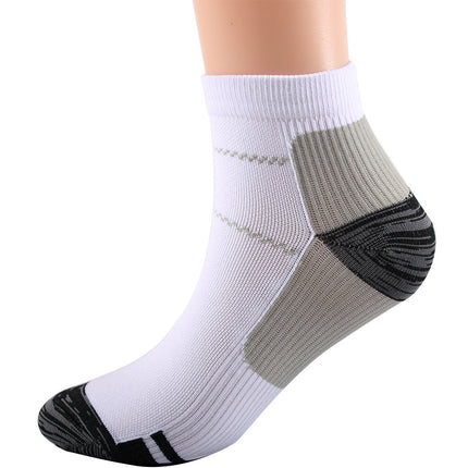 Men's and Women's Compression Socks Plantar Fasciitis Socks Low Top Arch Support Sports Socks